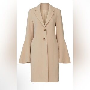 Derek Lam Collective Camel Bell Sleeve Coat / Jacket Size 42